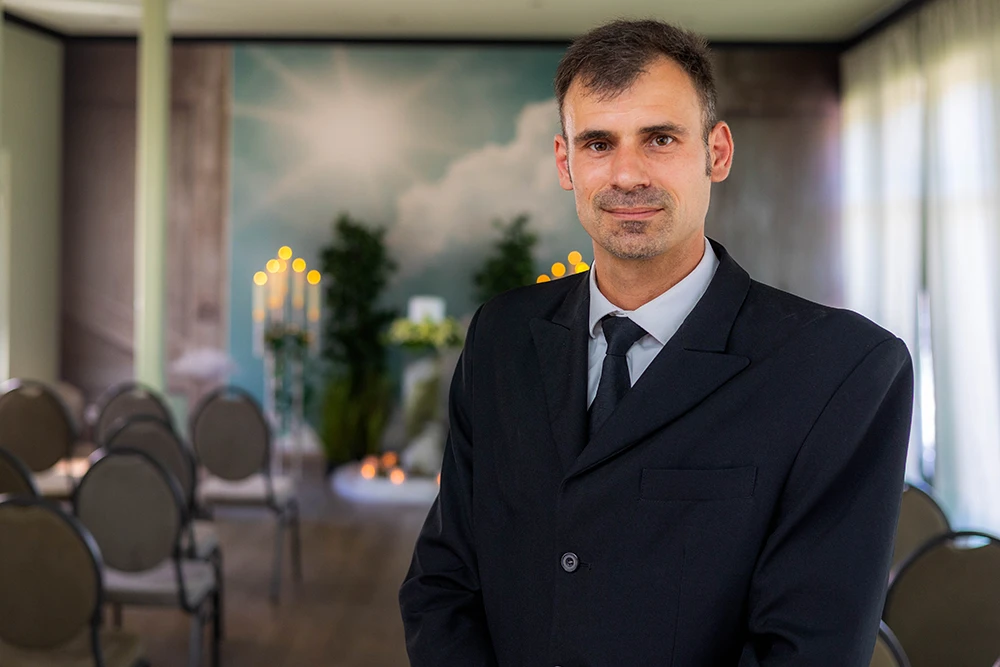 Porträt von Patrick Appelt - MEMORIS® Bestattungen